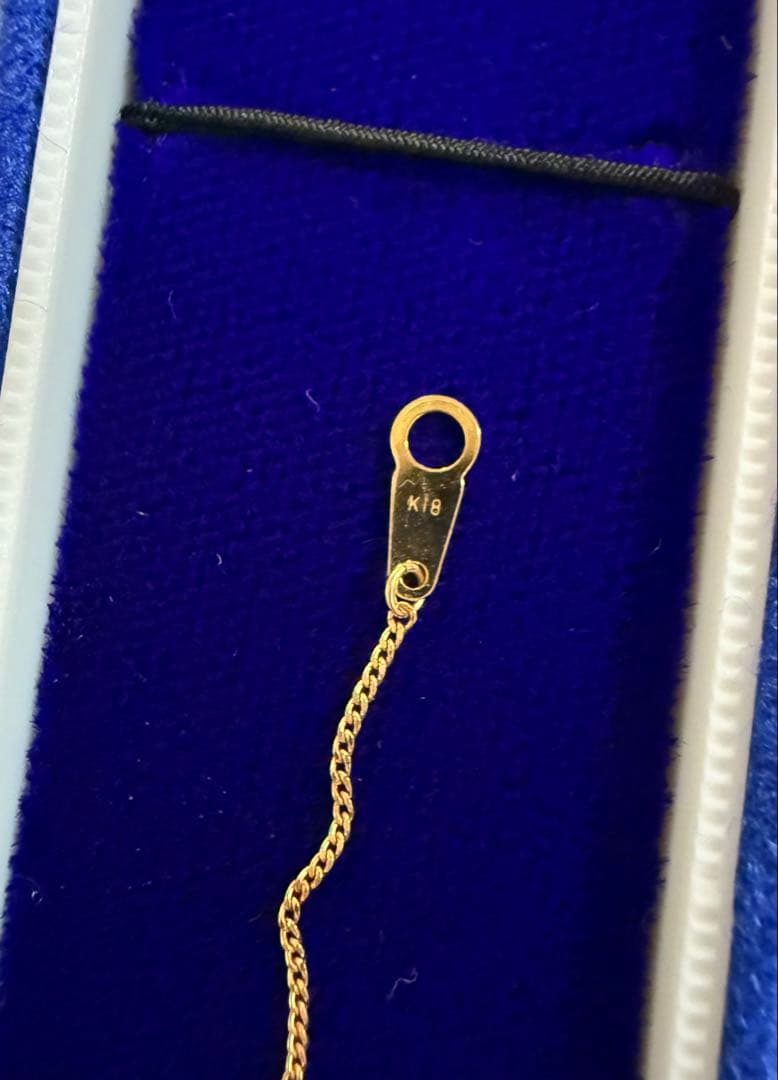 パール　ネックレス　アコヤ真珠　K18