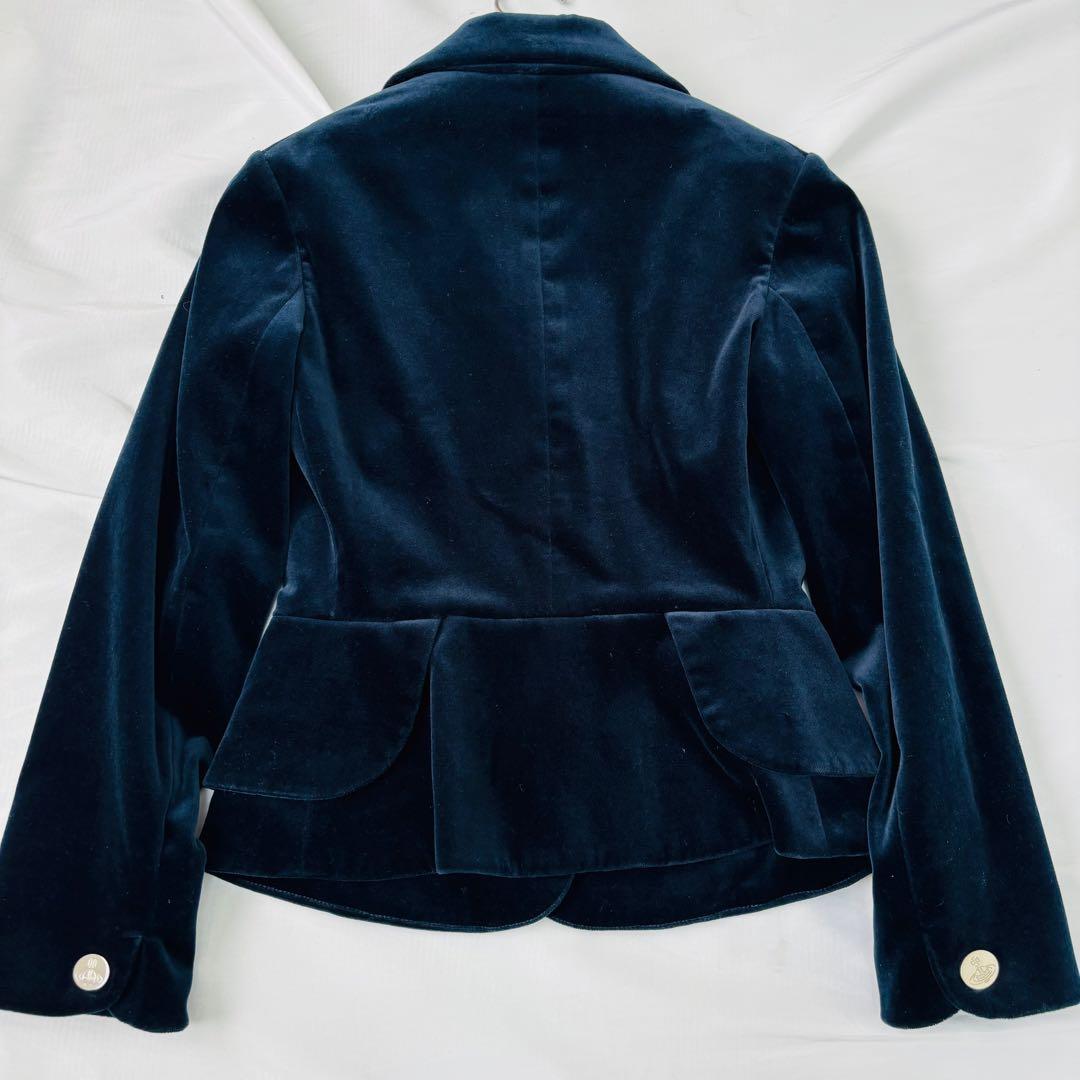 極美品 希少！ ヴィヴィアンウエストウッド ベッティーナジャケット ベロア 別珍