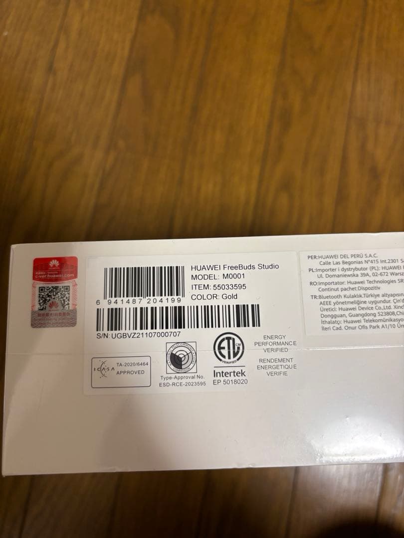 k*a様 HUAWEI FreeBuds studio ゴールド