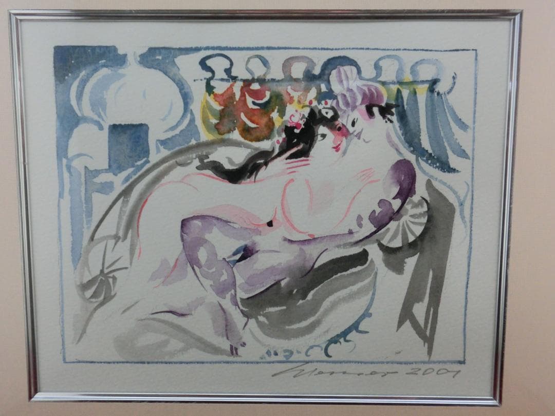 【マイセン】水彩画・ハインツ.ヴェルナー原画