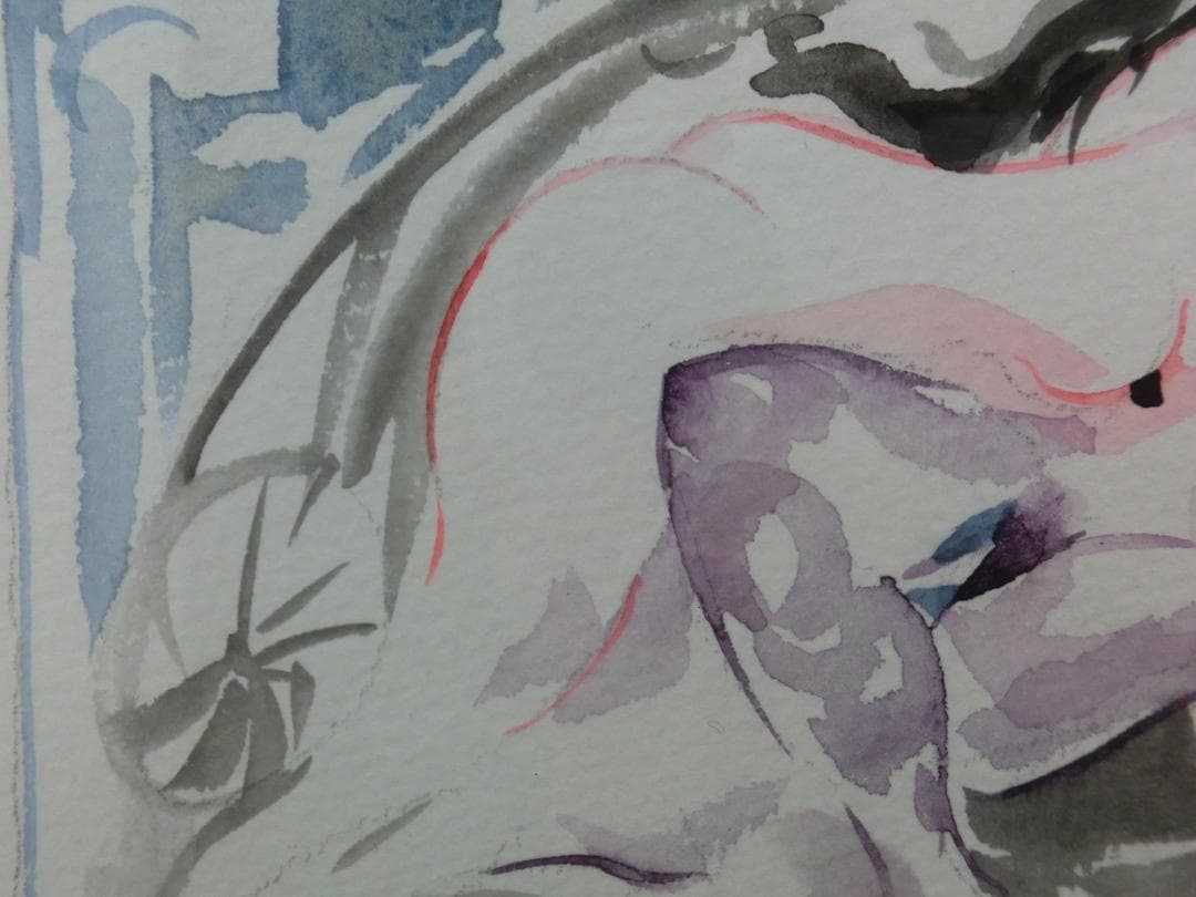 【マイセン】水彩画・ハインツ.ヴェルナー原画