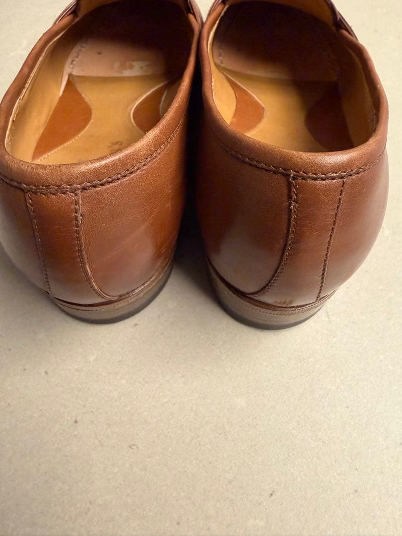 に*ん様 レユッカス　ブラウン　レザー ローファー