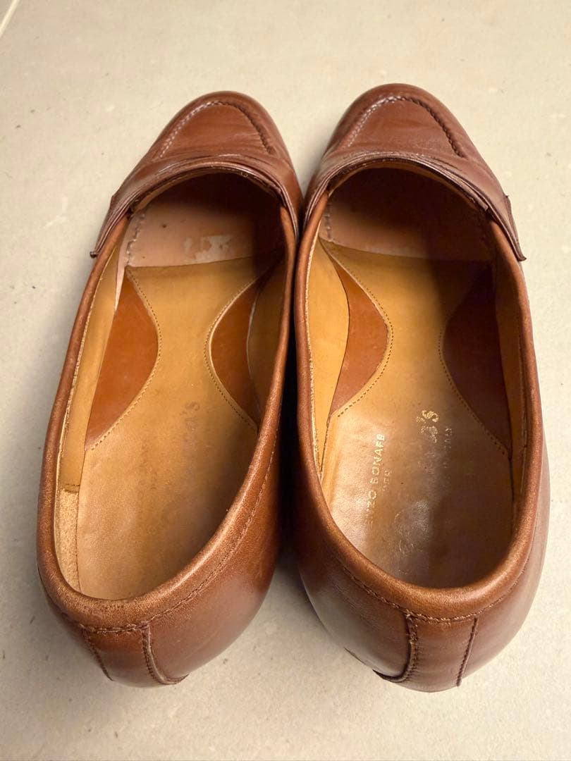 に*ん様 レユッカス　ブラウン　レザー ローファー