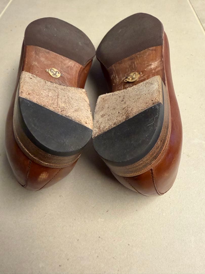 に*ん様 レユッカス　ブラウン　レザー ローファー