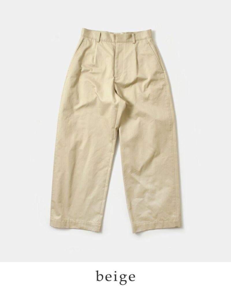 新品★ LOEFF ロエフ コットン チノパンツ　チノパン　ユナイテッドアローズ