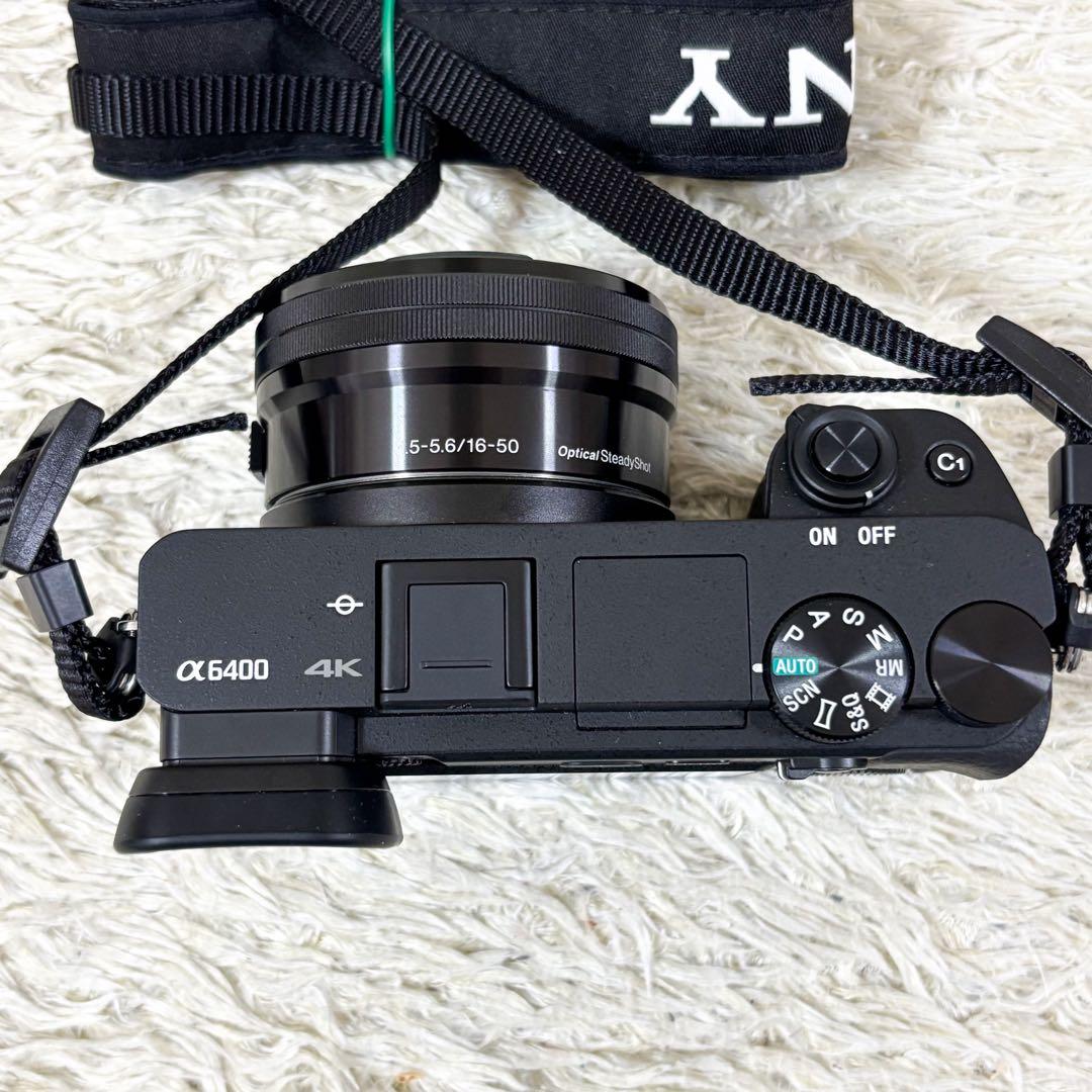 【未使用級】ソニー ILCE-6400 ダブルズームレンズキット α6400