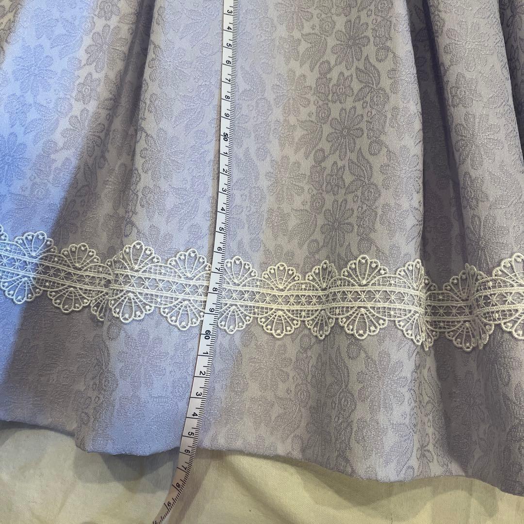 フォーマルドレス ネイビーとラベンダー 115cm