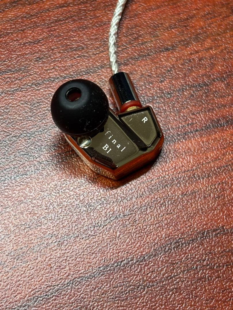 4.4.mmケーブル + final B1 イヤホン