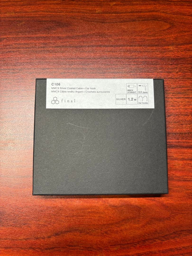 4.4.mmケーブル + final B1 イヤホン