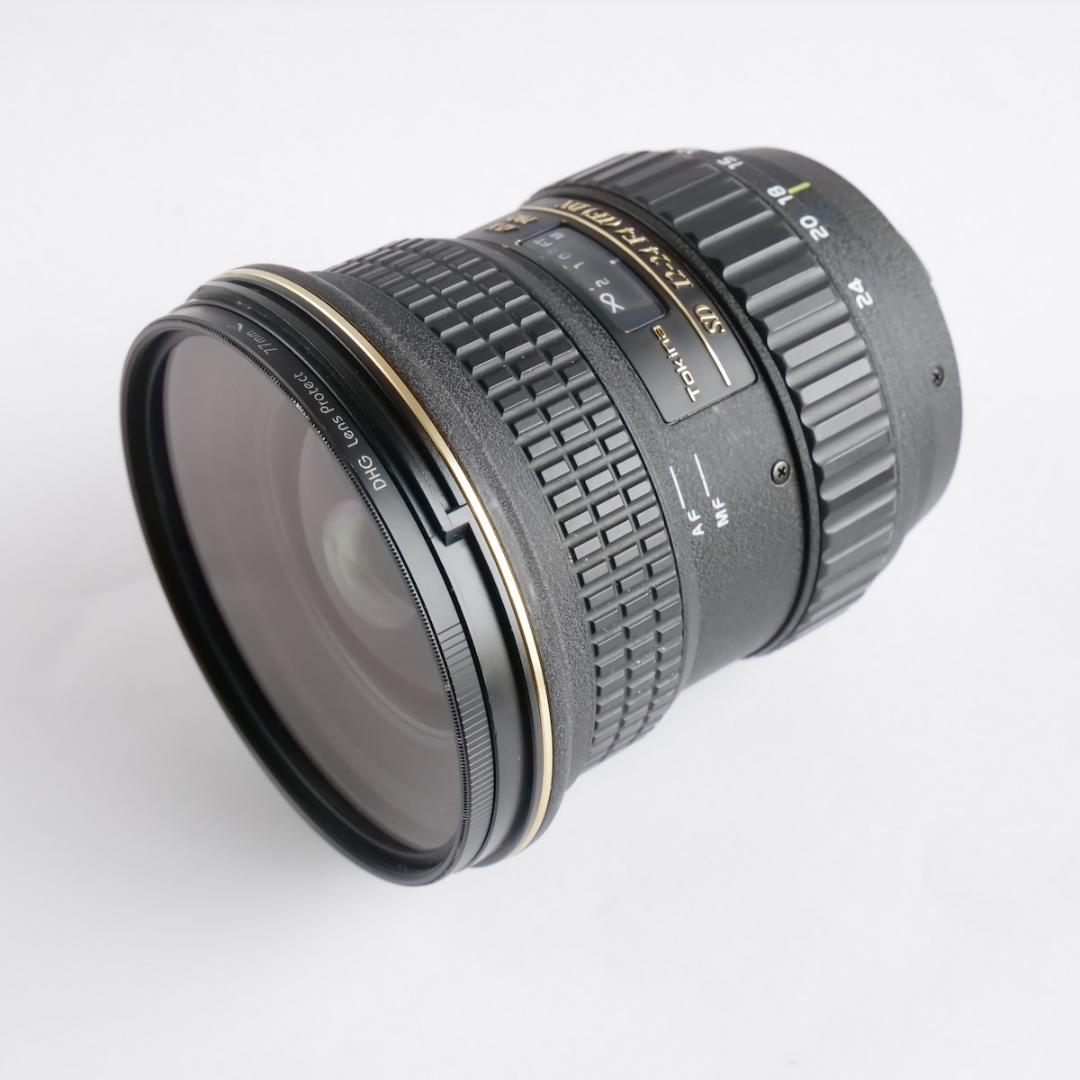 Tokina AT-X124 PRO DX 2/N Nikon用 プロテクター付