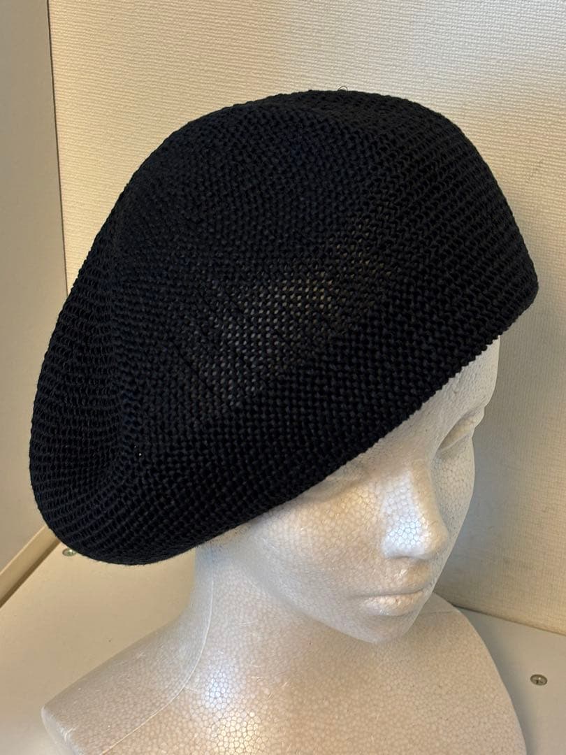 CA4LA/帽子/コラボ/VICTIM/別注/麦わら/ベレー/限定/メッシュ/黒