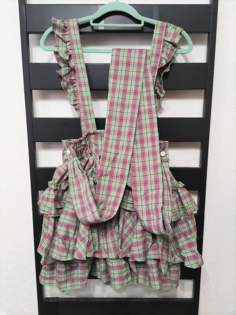 【CAT COCOON】A Doll's House スカート グリーンチェック