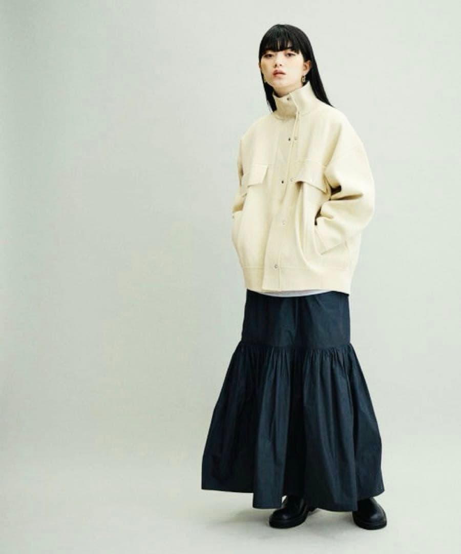 ADAM ET ROPÉ WEB限定スムースジャージブルゾン 春秋アウター