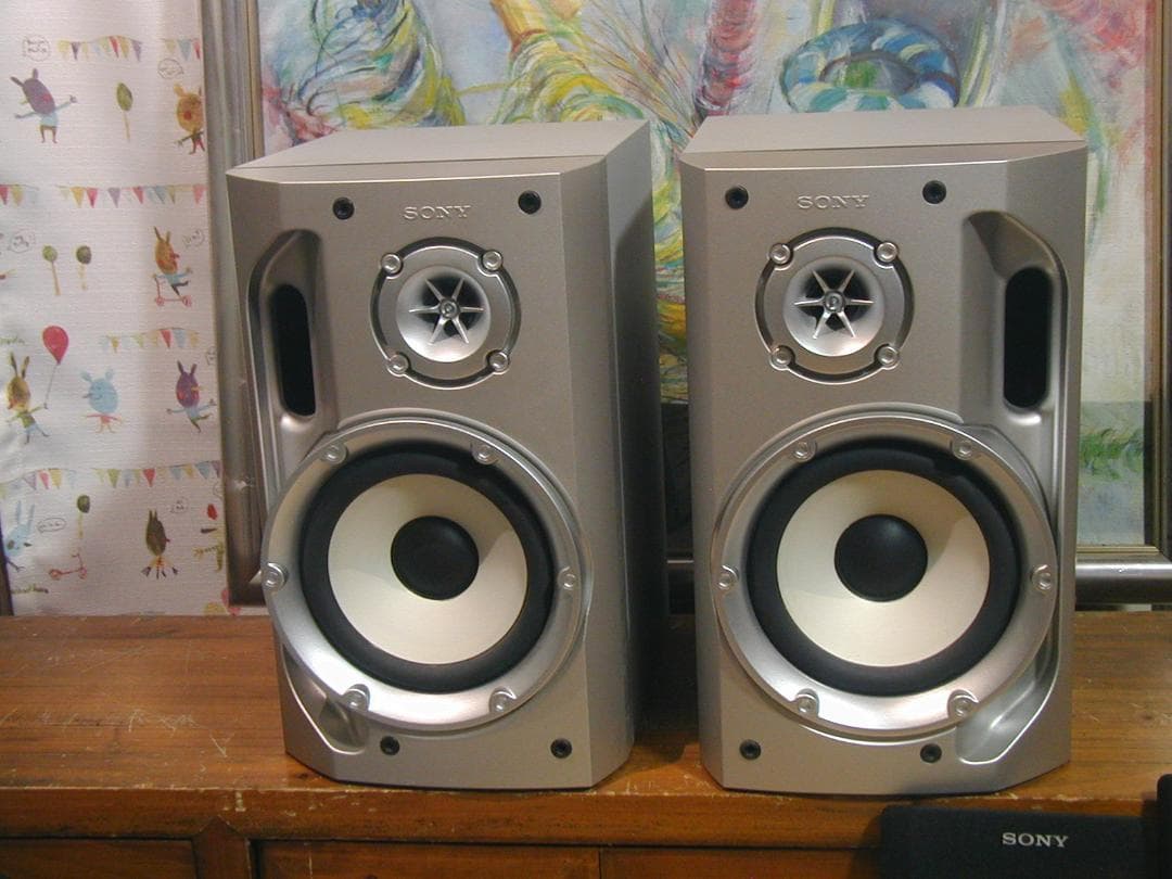 ★SONY SS-MD555 スピーカーシステムペア。動作良好です。★