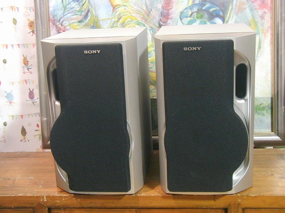 ★SONY SS-MD555 スピーカーシステムペア。動作良好です。★