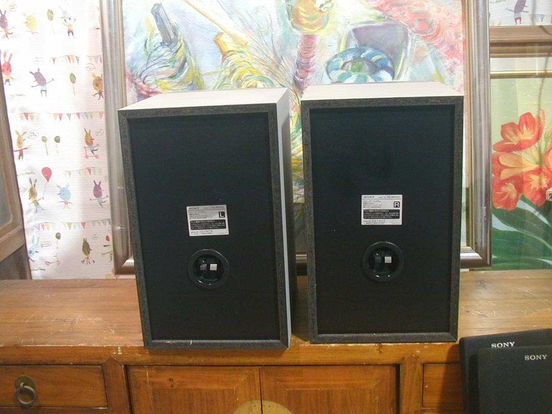 ★SONY SS-MD555 スピーカーシステムペア。動作良好です。★