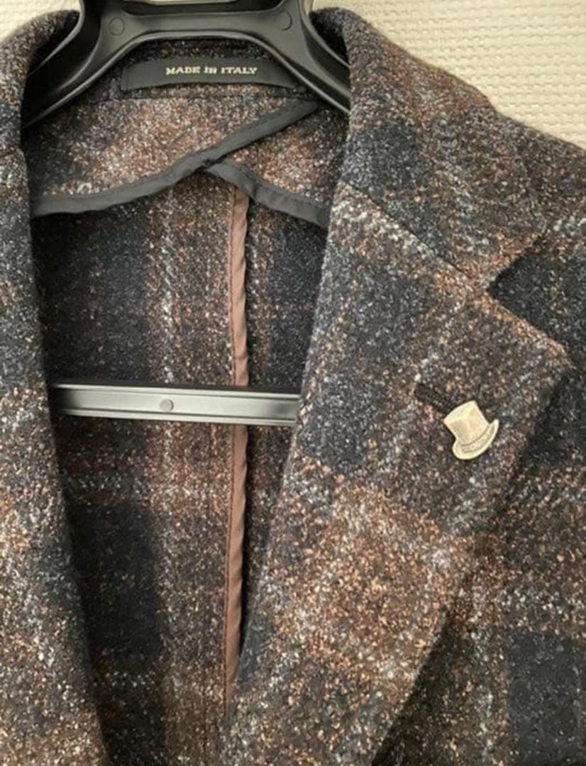 無*郎様 タリアトーレ 4者混 ジャケット 46 秋冬 ラペルピン付き