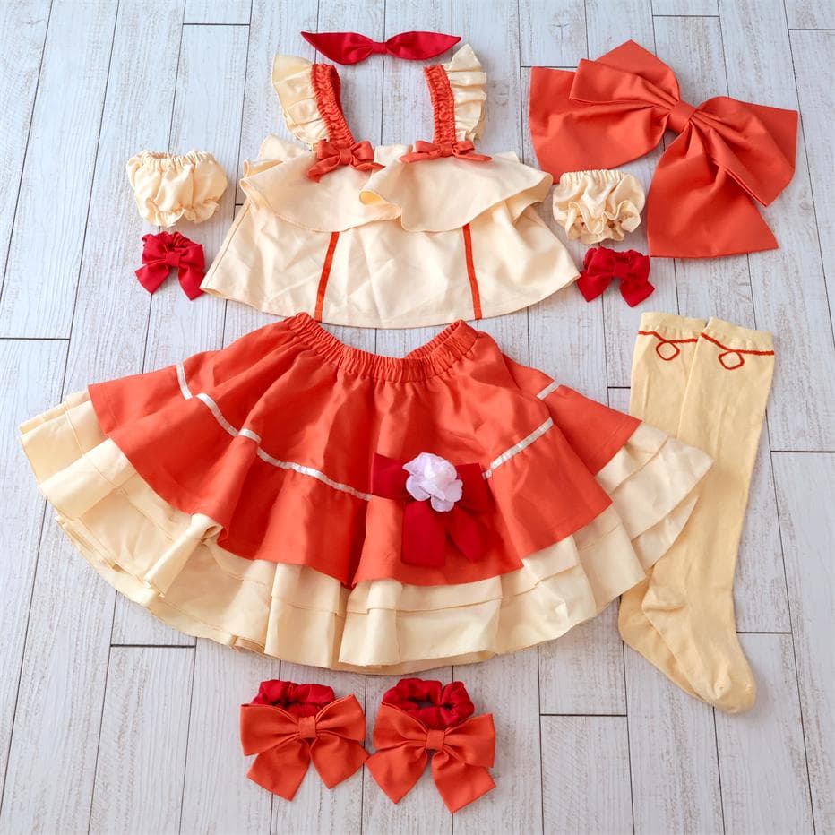 マクロスF　フロンティア　ランカ　星間飛行　衣装＋ウィッグ　S