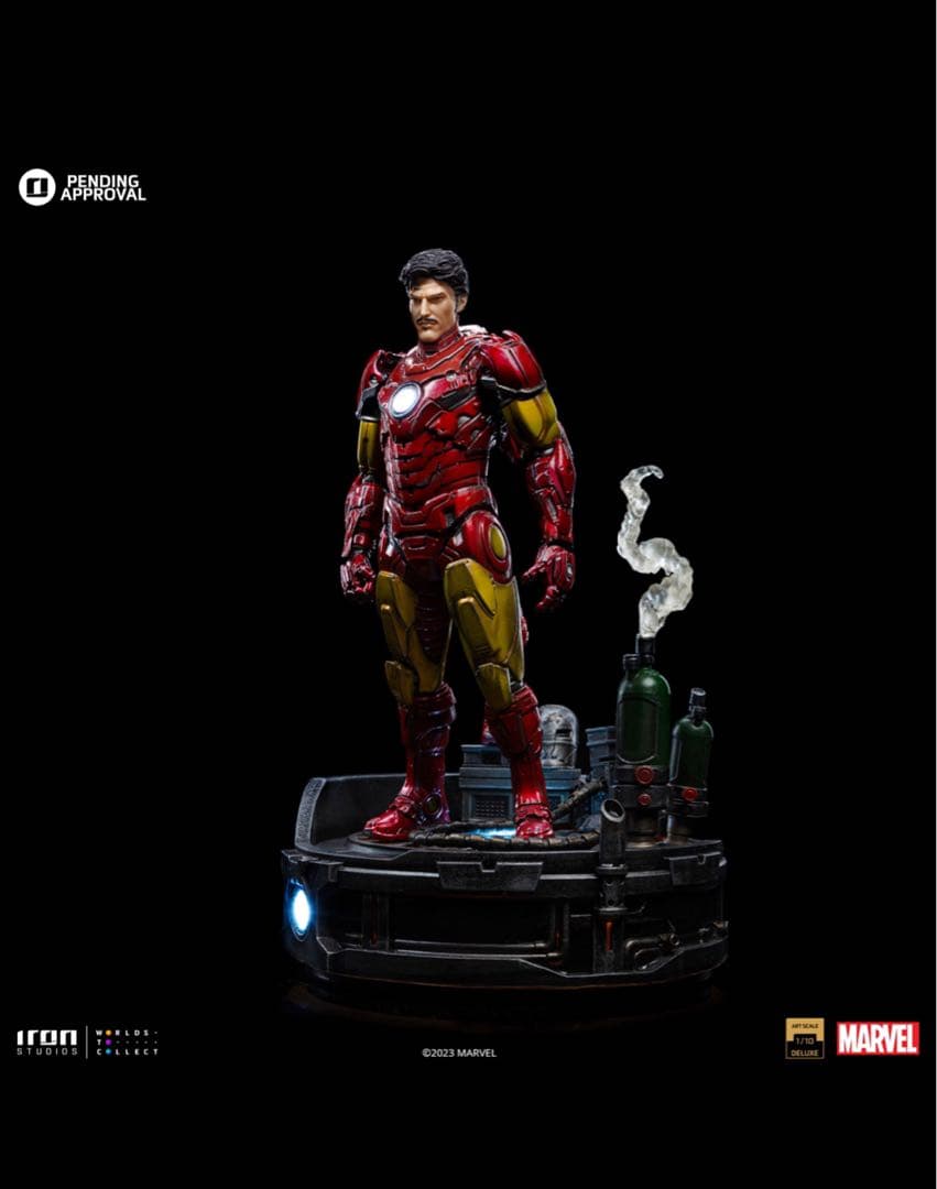 アイアンマン (アンリーシュド) 1/10スケール