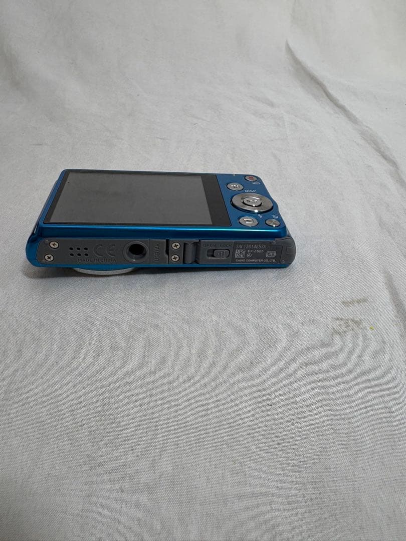 CASIO　デジカメ　EX-ZS25ブルーコンパクトデジタルカメラ EXILIM