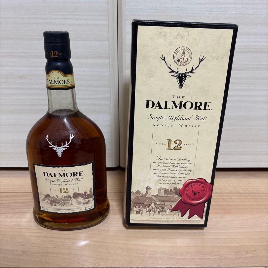 ダルモア 12年　旧ボトル古酒　未開栓