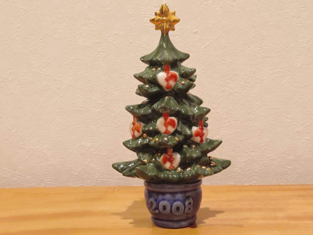 【タイムセール】【希少品】ロイヤルコペンハーゲン 2008 クリスマスツリー