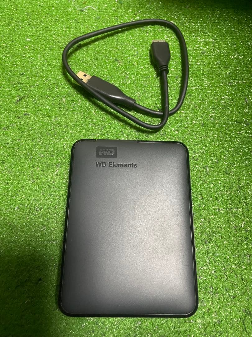 【最終値下】WD Elements 4TB 外付けハードディスク