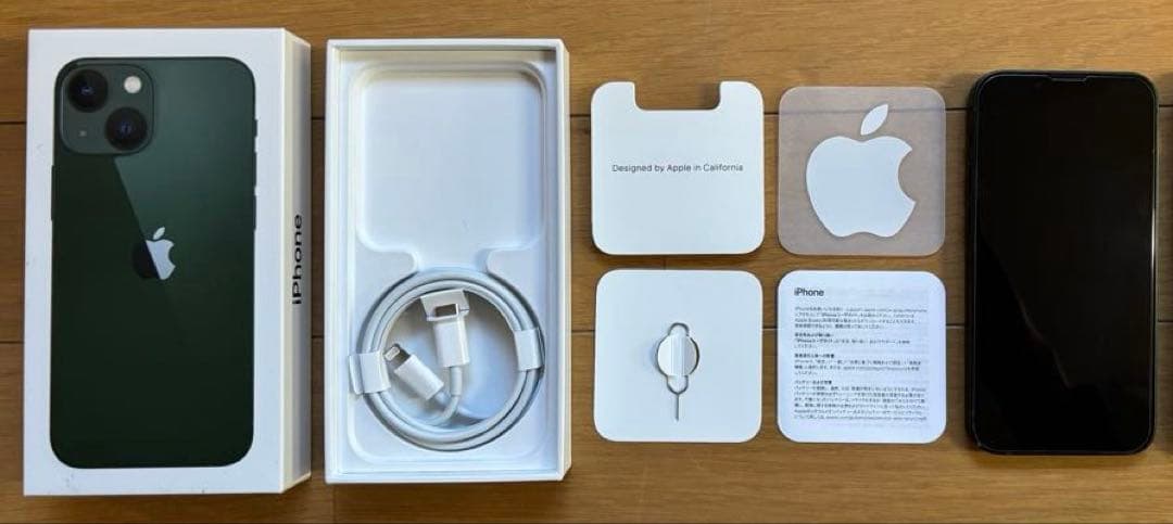 iPhone 13 mini グリーン 本体 128GB バッテリ88% 箱付き