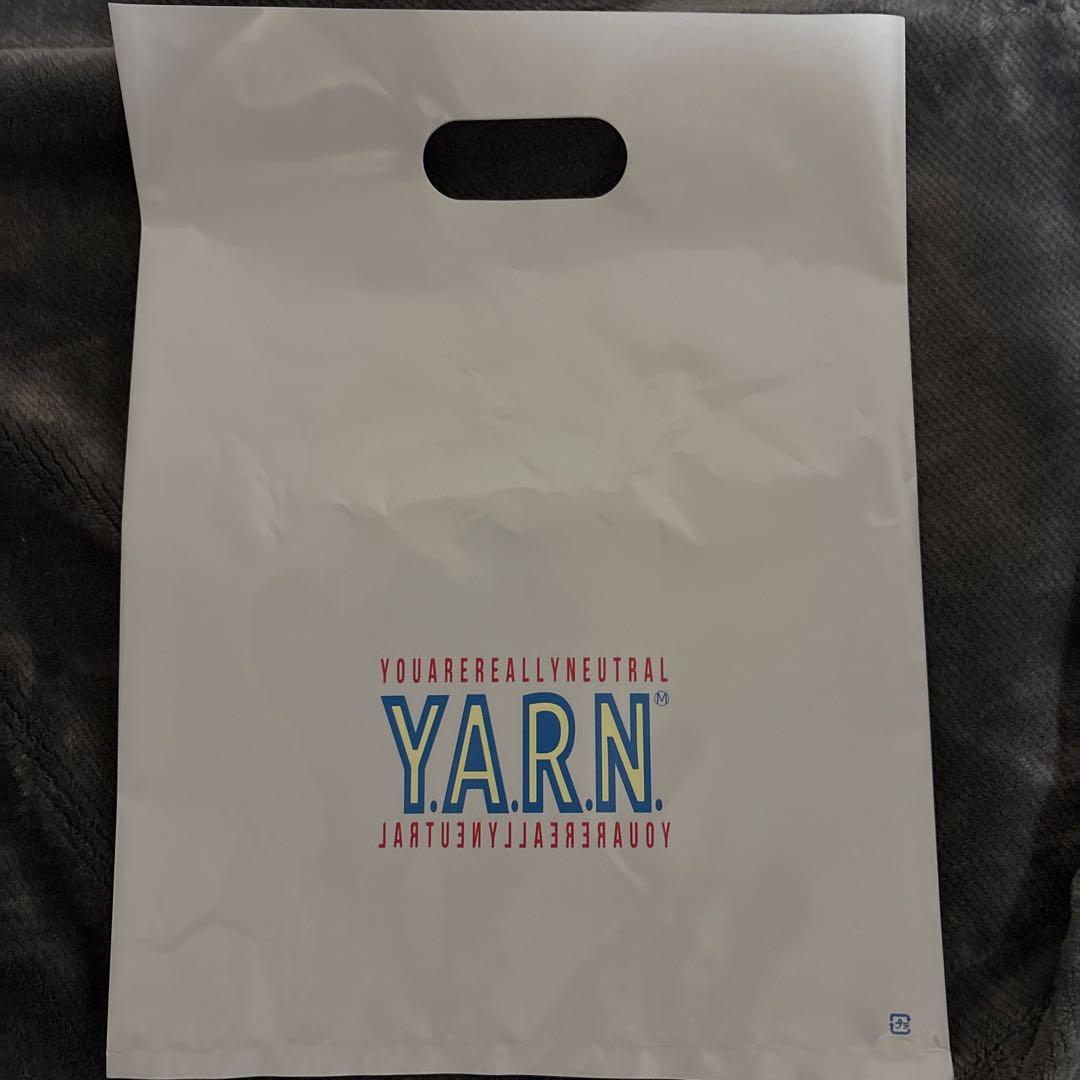 YARN バケットハット 黒グレー　Y.A.R.N 値下げはコメントお願いします
