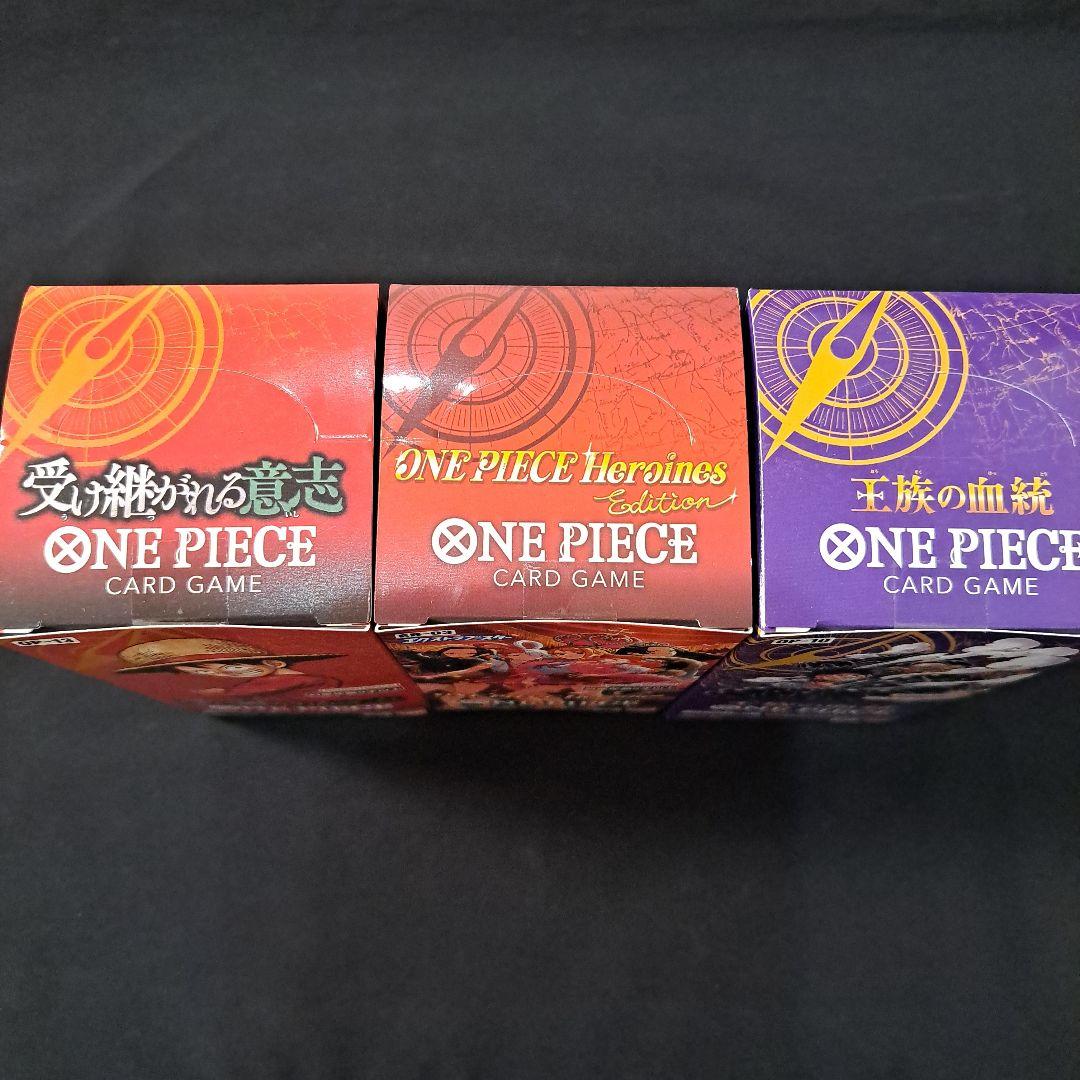 ワンピースカード　受け継がれる意志　ヒロインズ　王族　box