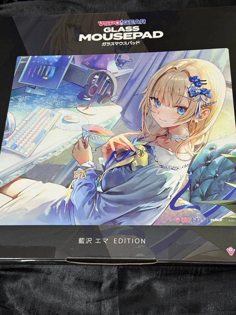 Vspo Gear Glass Mousepad 藍沢エマ EDITION