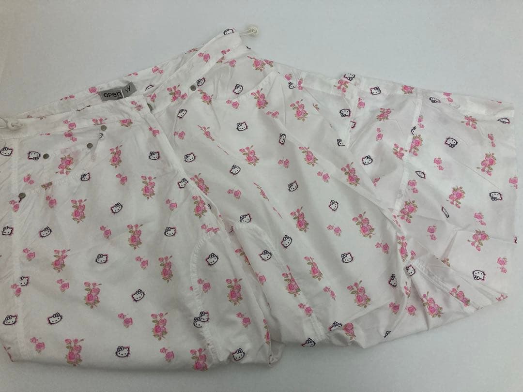 Hello Kitty × Open YY Parachute Pants
