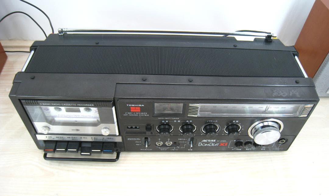 [希少] TOSHIBA BomBeat X1 ラジカセ RT-8700S