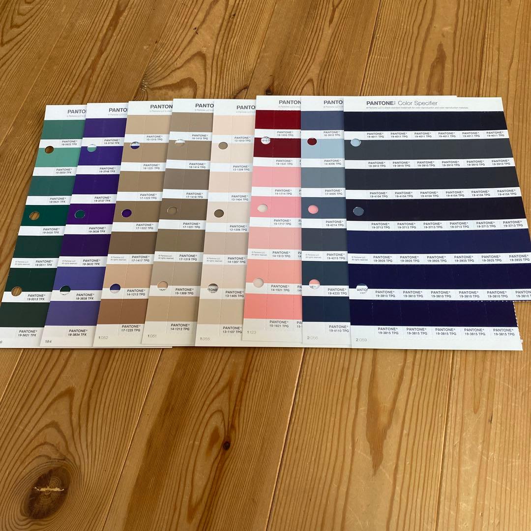 Pantone color chips & guide セット