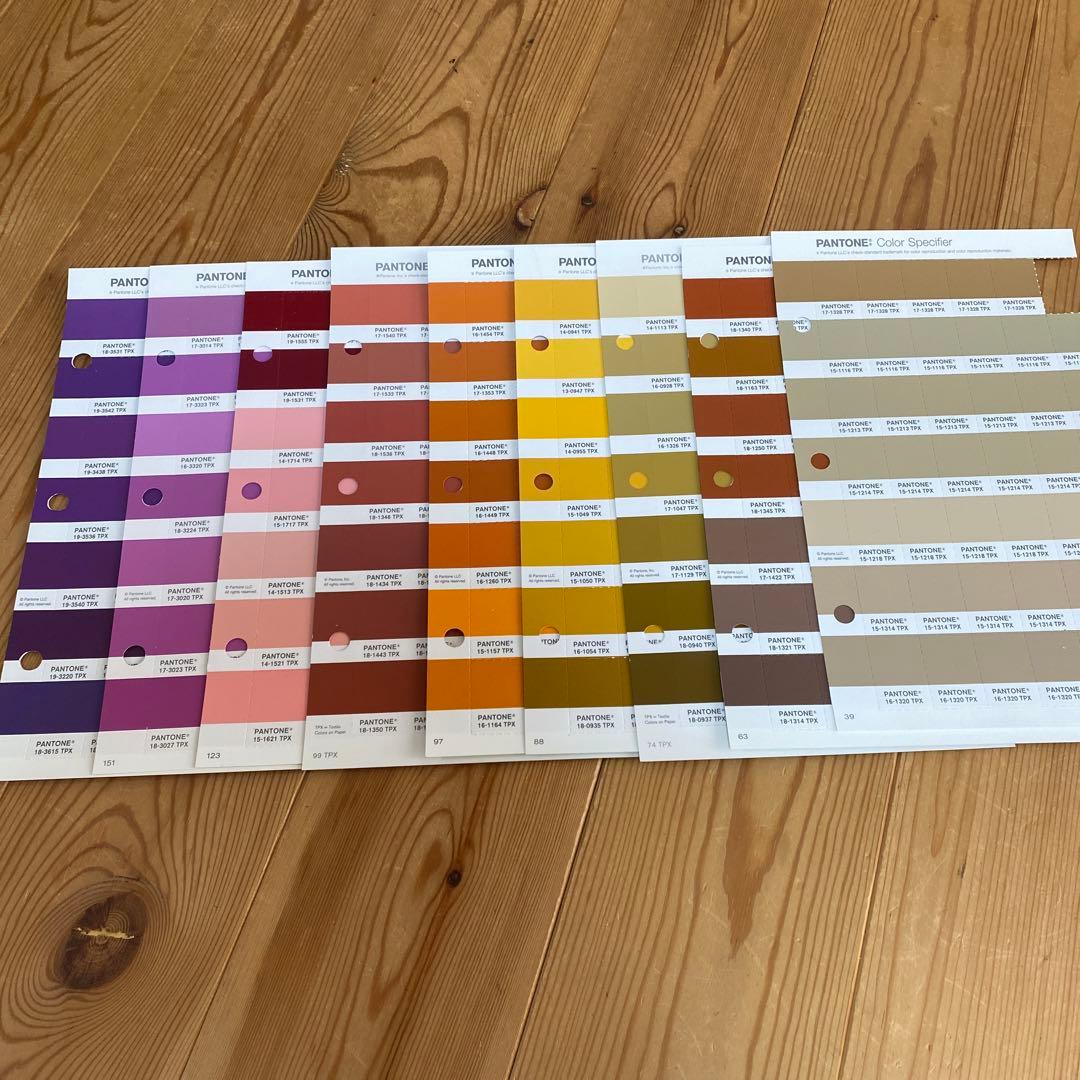 Pantone color chips & guide セット