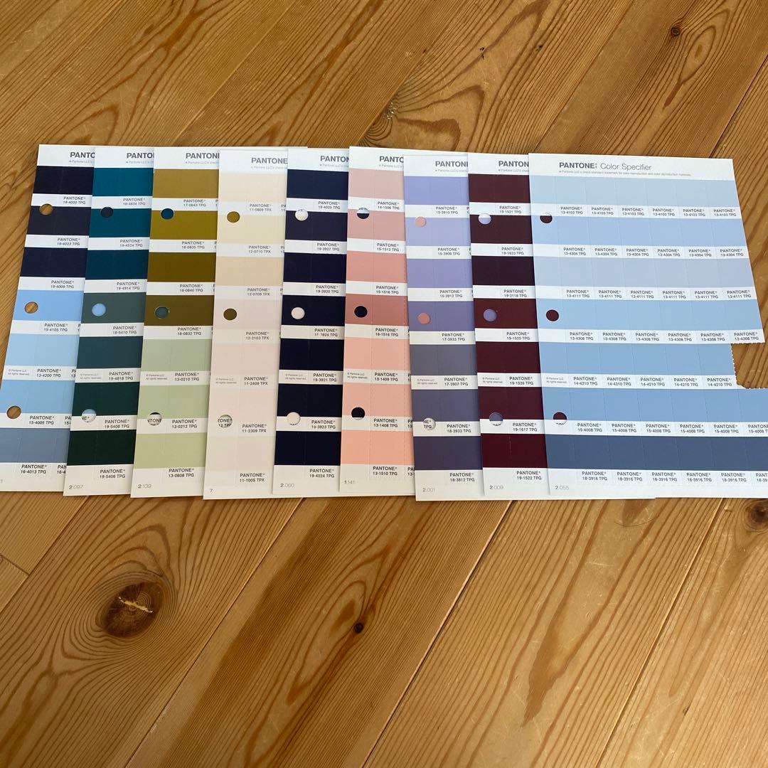 Pantone color chips & guide セット