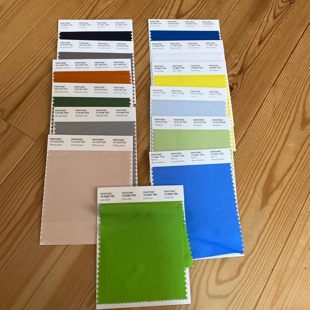 Pantone color chips & guide セット