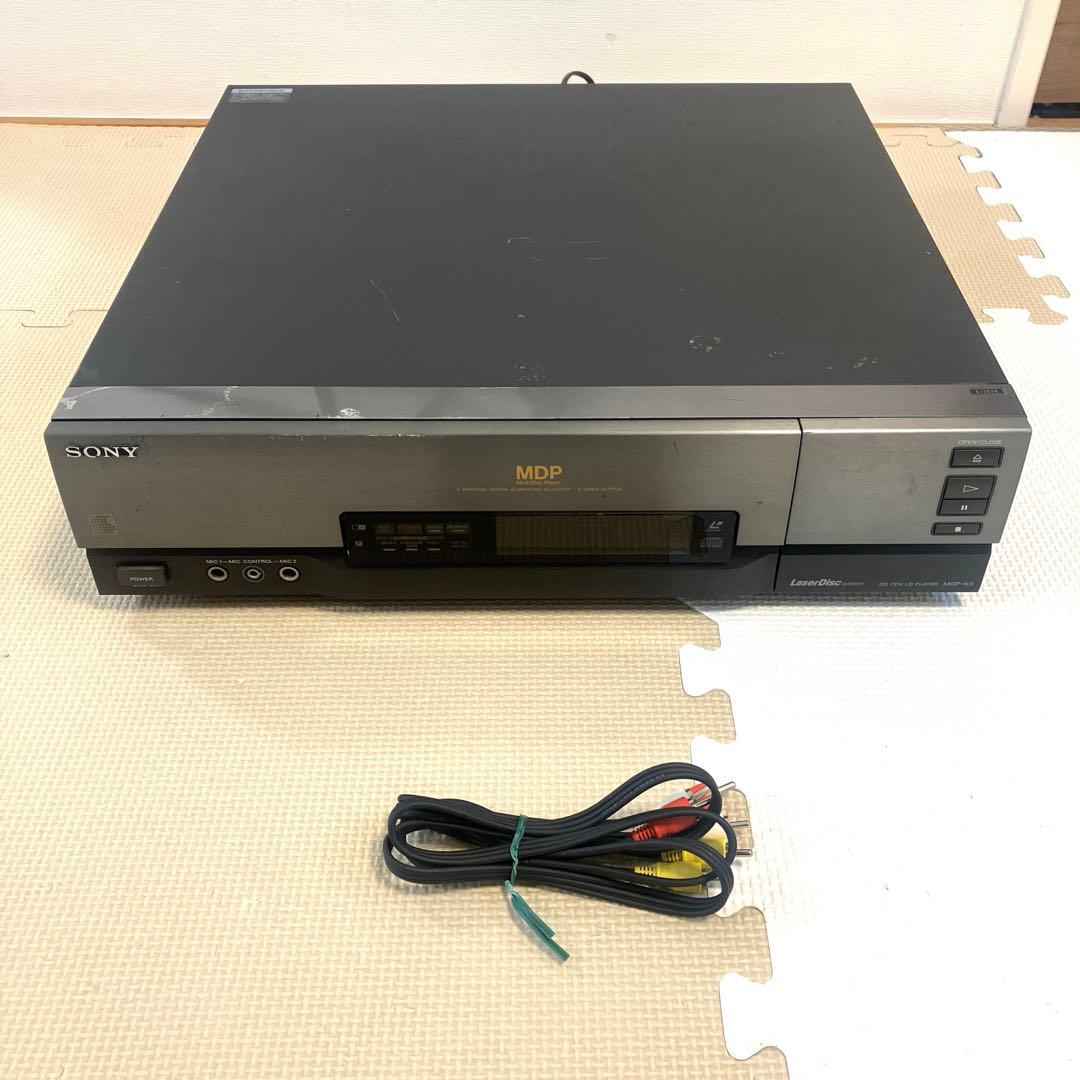 SONY ソニー　MDP-K3 CD CDV LD PLAYER ジャンク