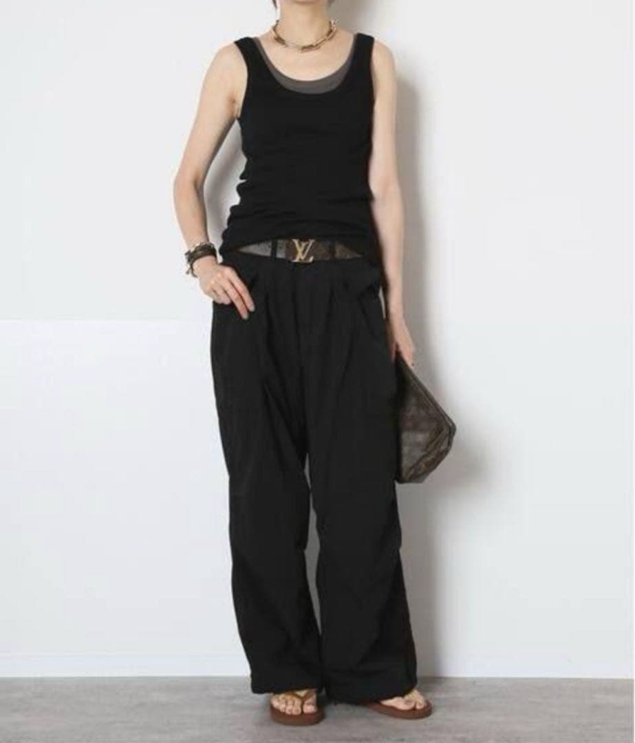 【HERILL】COTTON WORK パンツ MUSE de Deuxieme