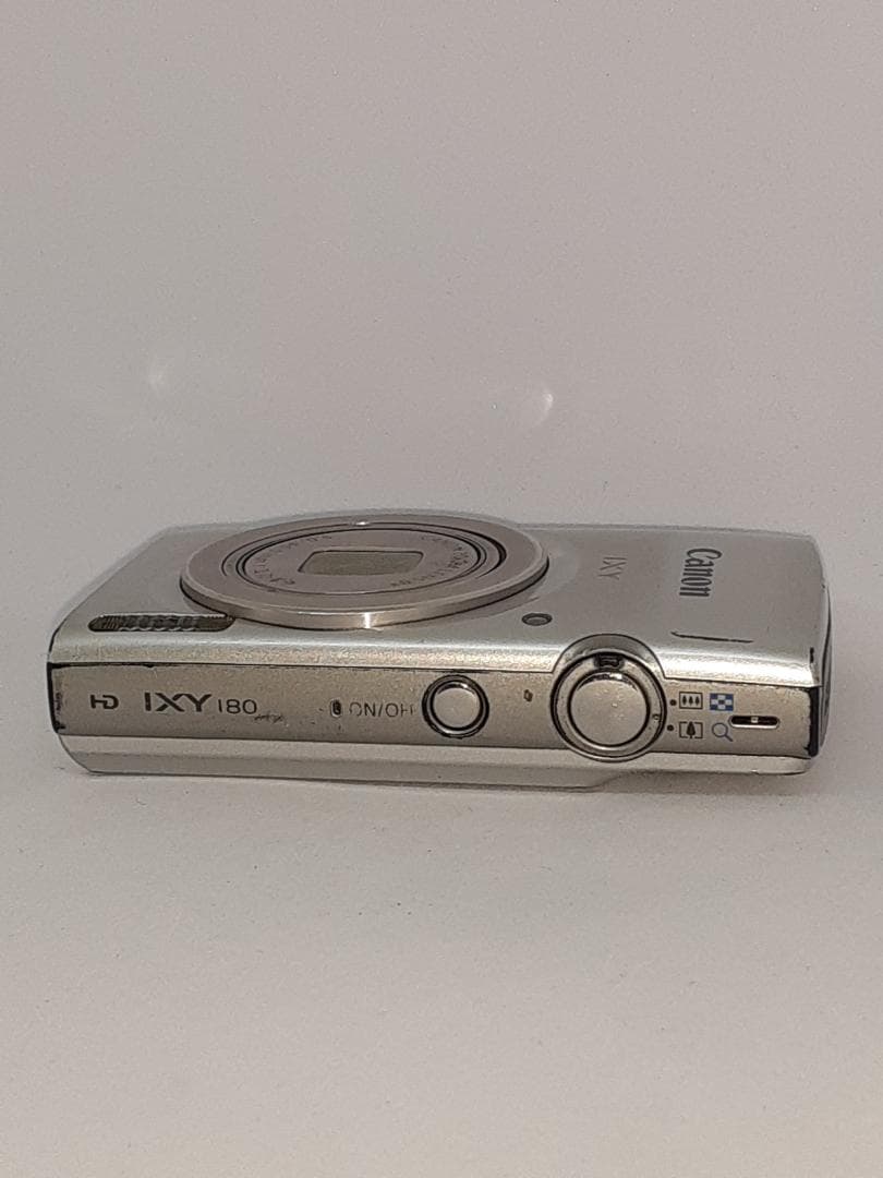 【ジャンク】キャノン Canon IXY 180 シルバー デジタルカメラ