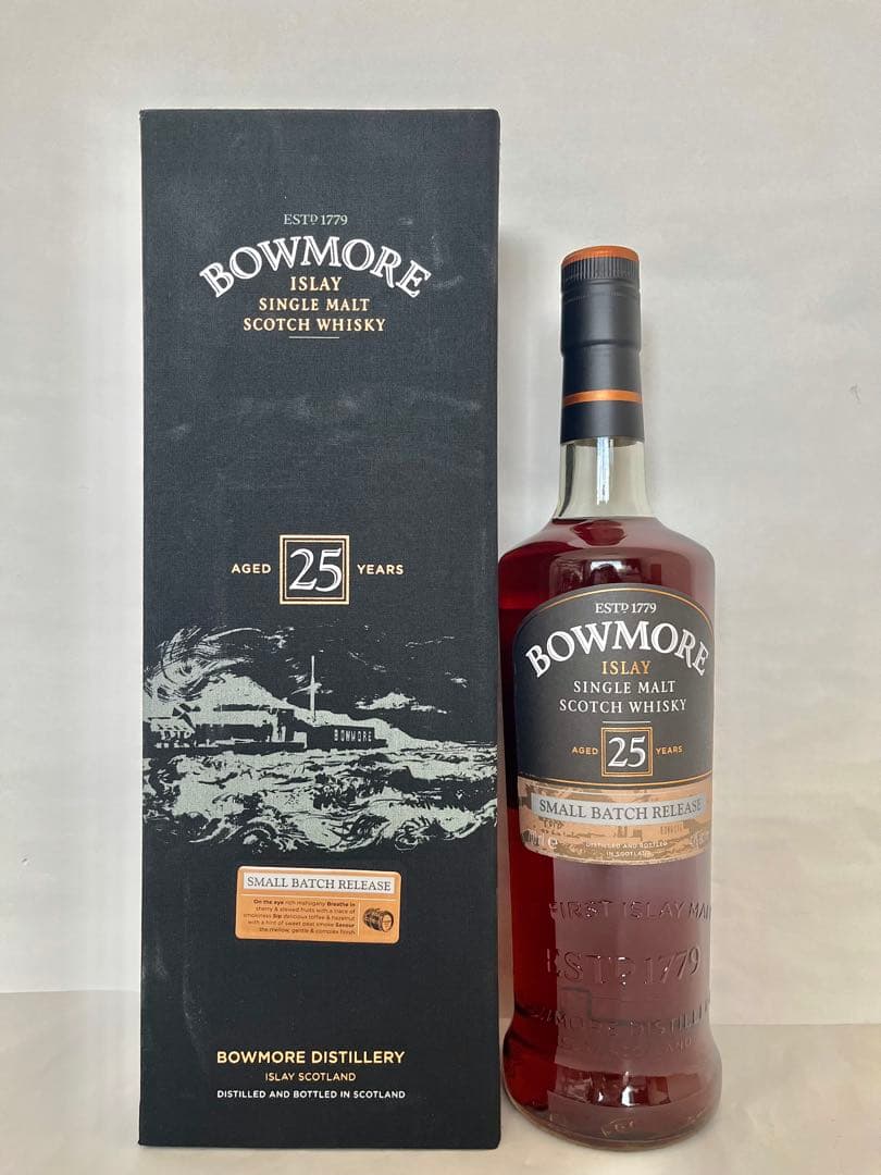 【新品】BOWMORE 25 年　シングルモルト　スコッチウイスキー　ボウモア