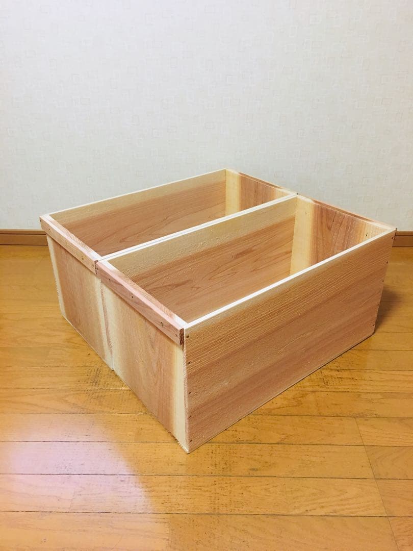 【新品】 青森 りんご箱 木箱 木製 杉 4箱セット