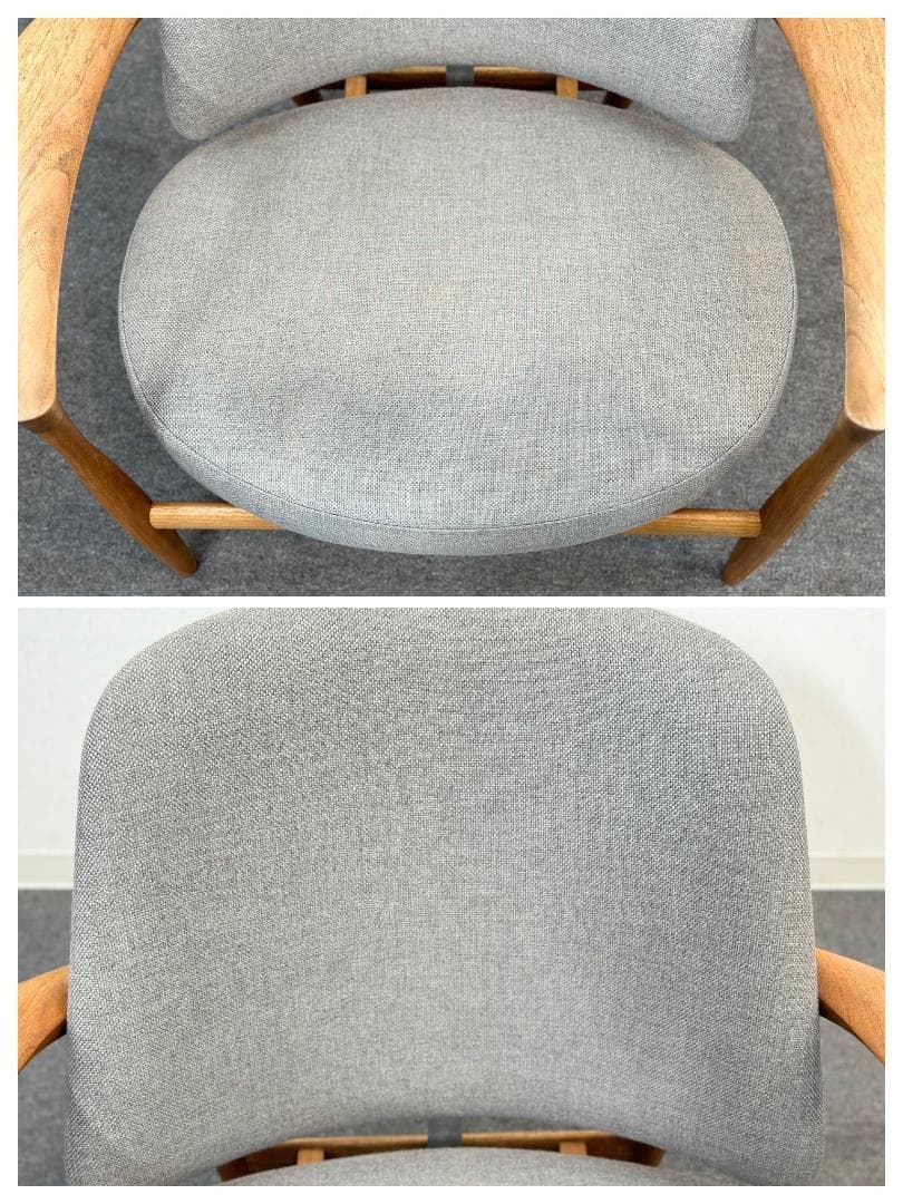 キタニ■IL-02 イージーチェア　1Pソファ グレー系 北欧デザイン