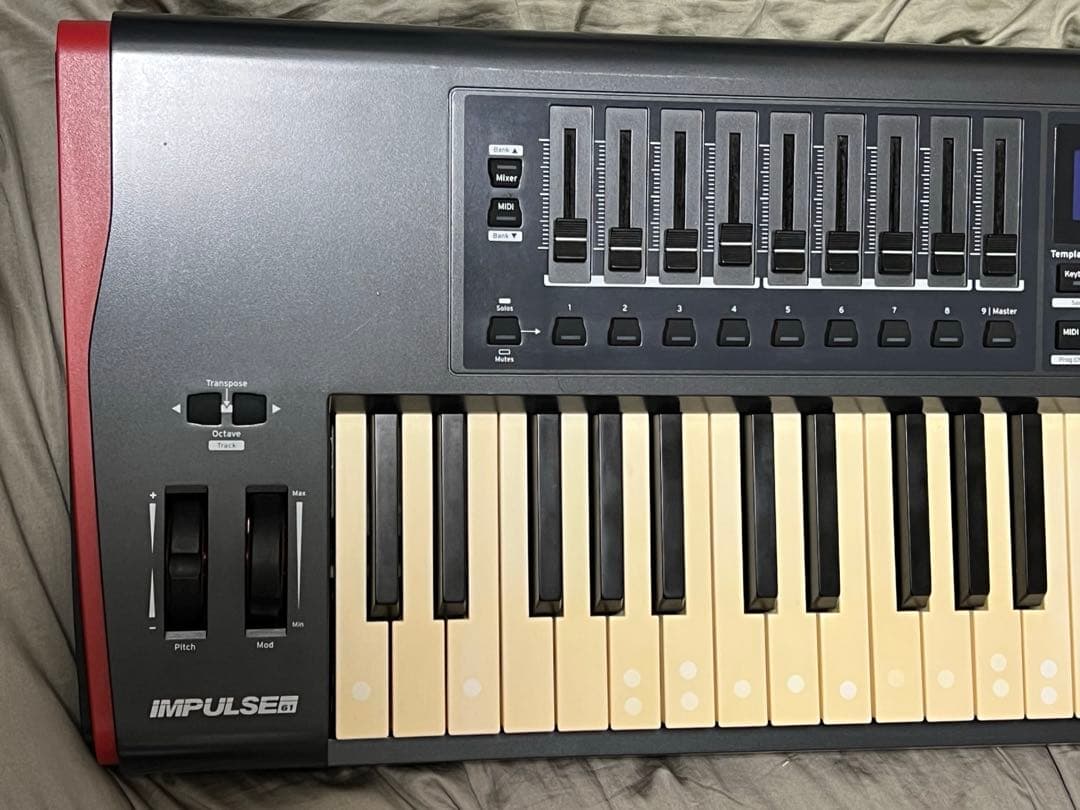 即発送 Novation impulse 61 本体のみ