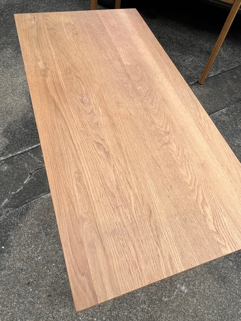 無印良品 学習机 木製デスク オーク材 2