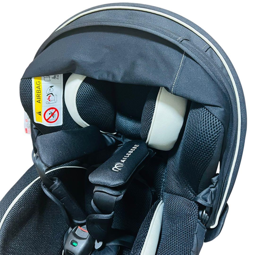 エールべべ　クルット5i グランス グランブラック チャイルドシート
