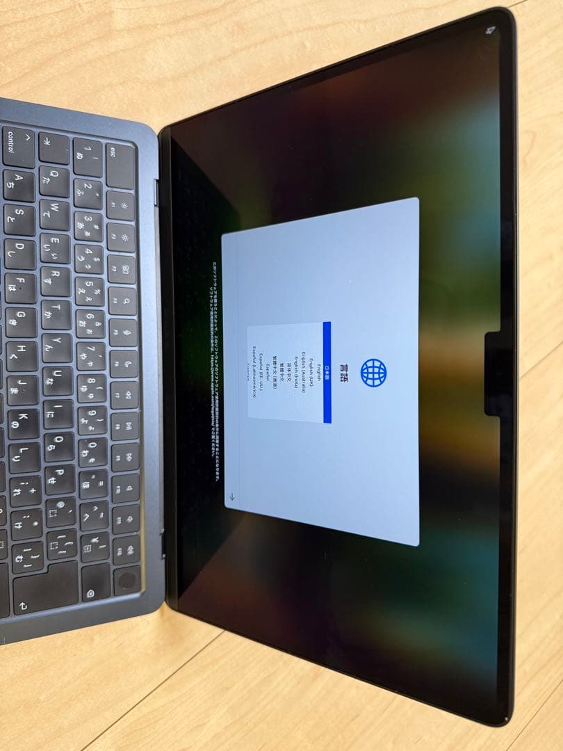 M2 MacBook Air 本体　メモリ8GB 512GB SSD 中古程度良