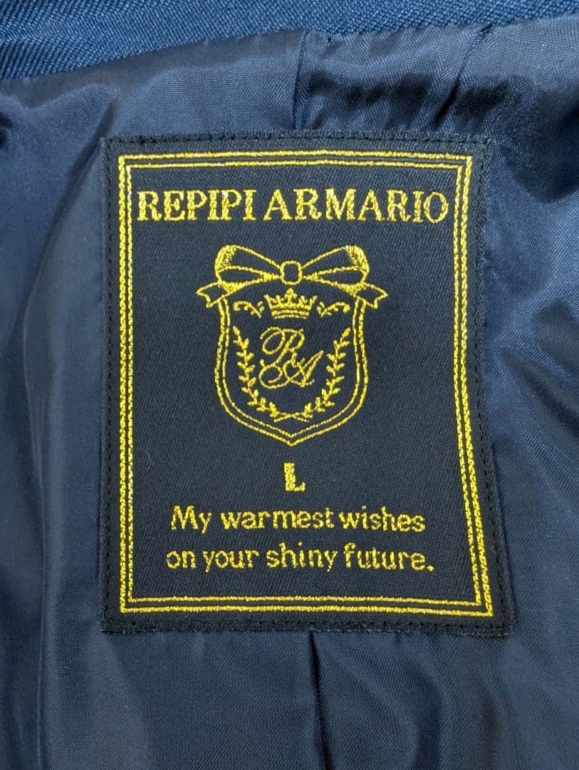 ☆美品☆REPIPI ARMARIO レピピ卒服 Lサイズ160cm ネイビー