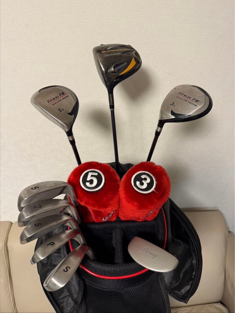 【送料込み】激安　レフティ　テーラーメイド　FIT WAY ゴルフセット　左用