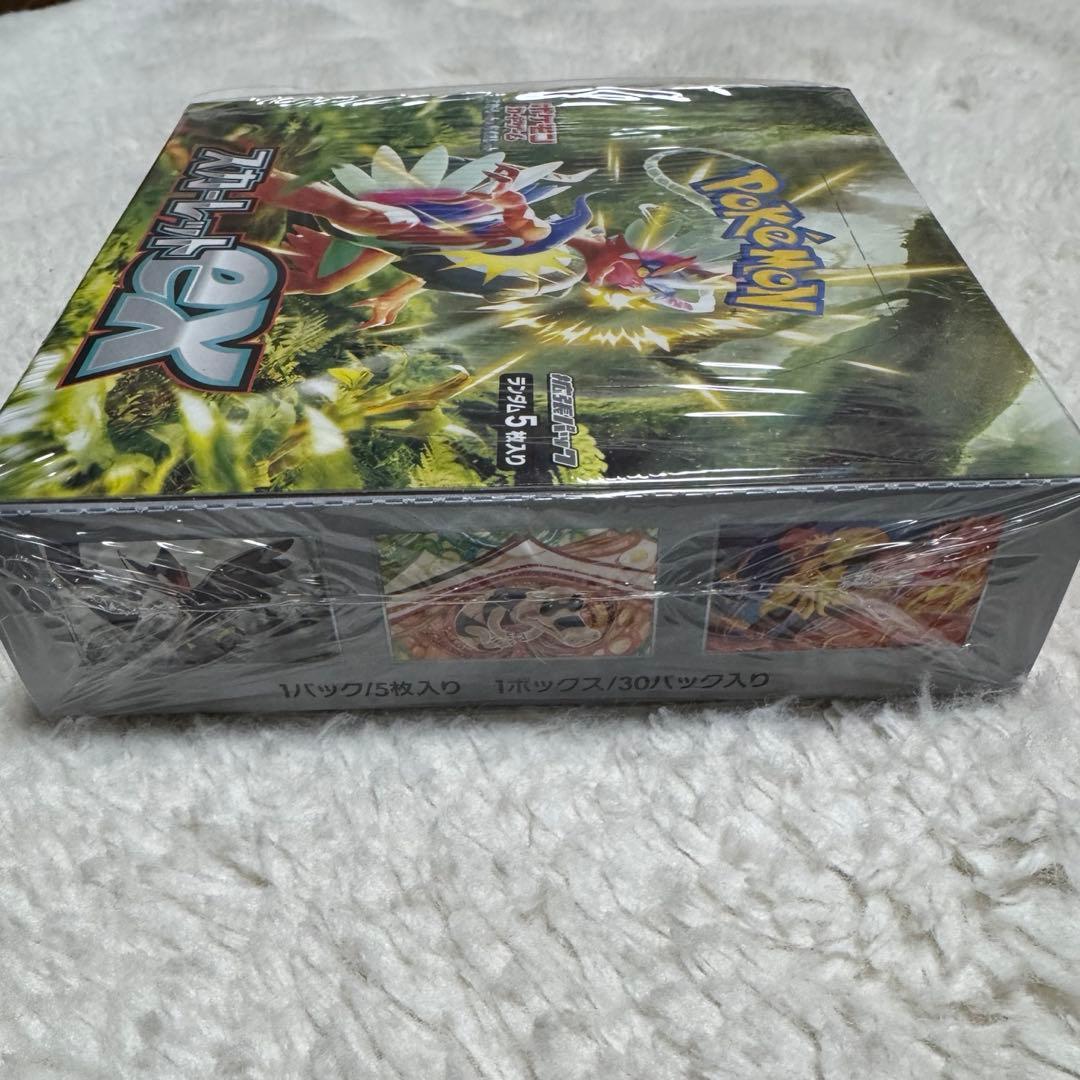 ポケモンカードスカーレットexシュリンク付き1 BOX